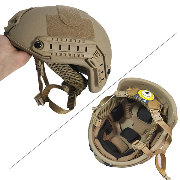 Tactical ballistic helmets, head protection helmet FAST bulletproof helmet